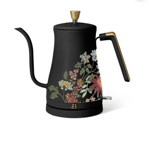 Beautiful by Drew Barrymore Floral Electric Gooseneck Kettle